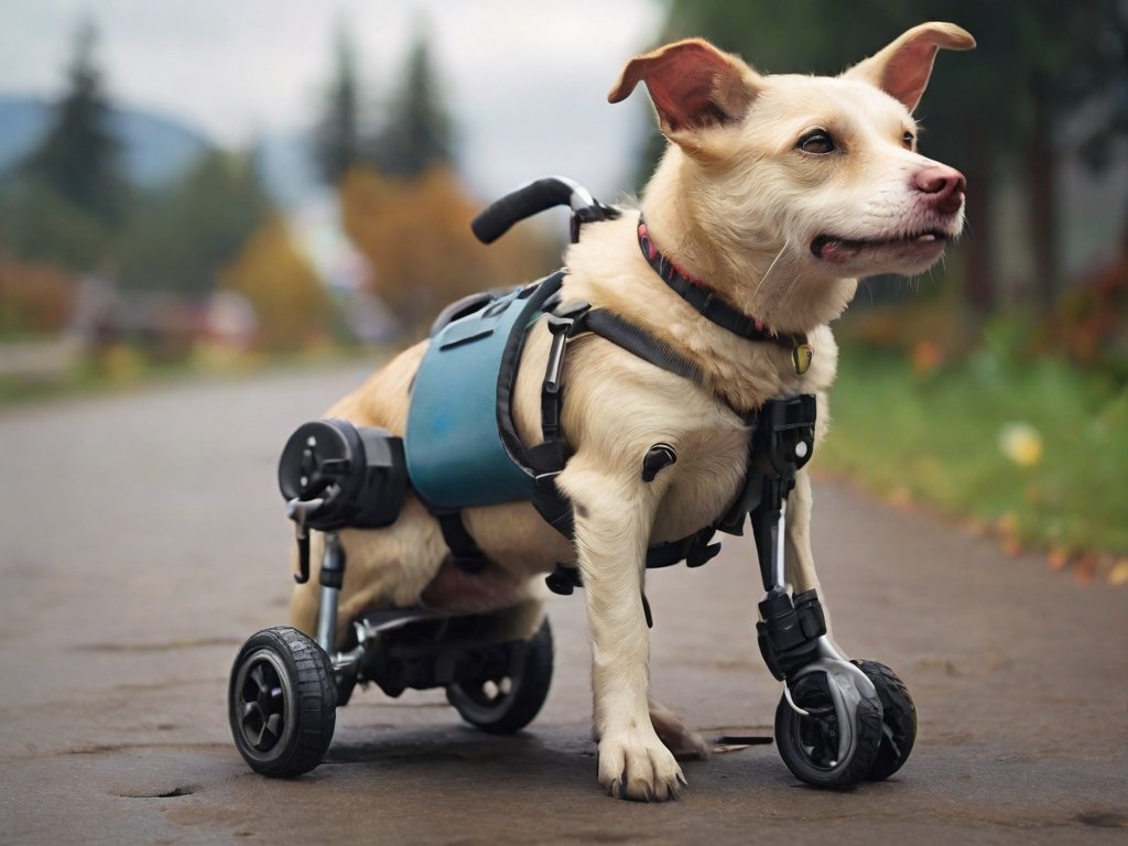 Cadeira de Rodas para Cachorro