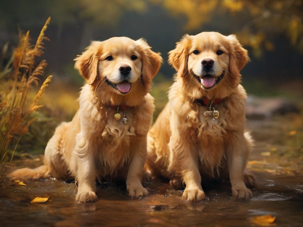 dogs Golden Retriever