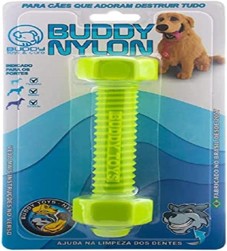 BUDDY TOYS Brinquedo para Cachorro Mordedor Parafuso Nylon