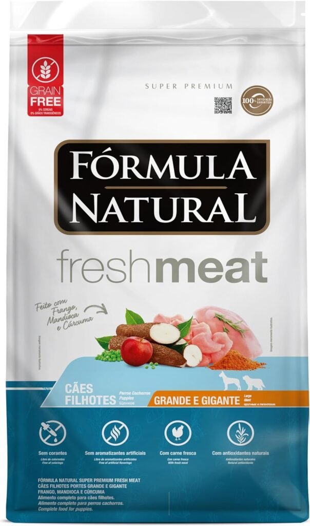 FÓRMULA NATURAL Ração Fórmula Natural Fresh Meat Raças Grandes e Gigantes