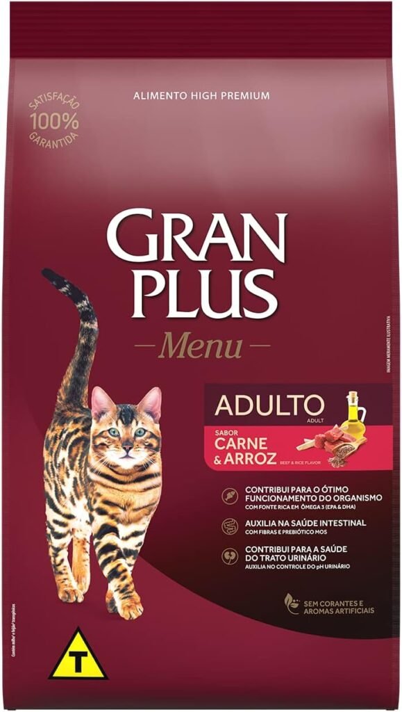 GRAN PLUS Ração Granplus Choice Gato Adulto Frango & Carne