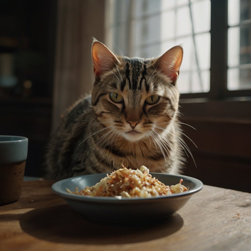 Por que meu gato está vomitando a comida?