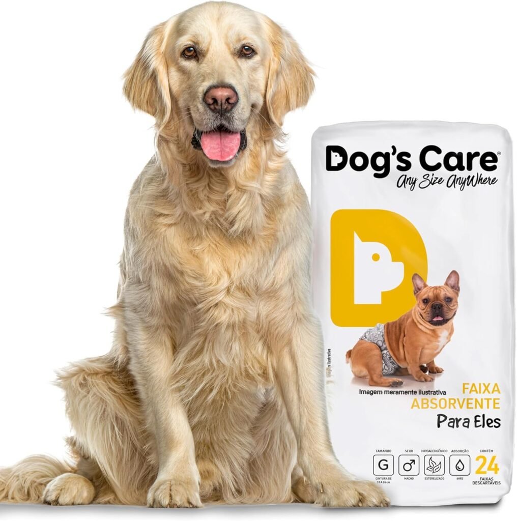 DOG’S CARE Fralda Descartável Para Cães Machos