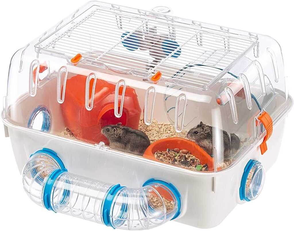 GAIOLA PARA HAMSTER BIG SPACE 2 ANDARES - AZUL