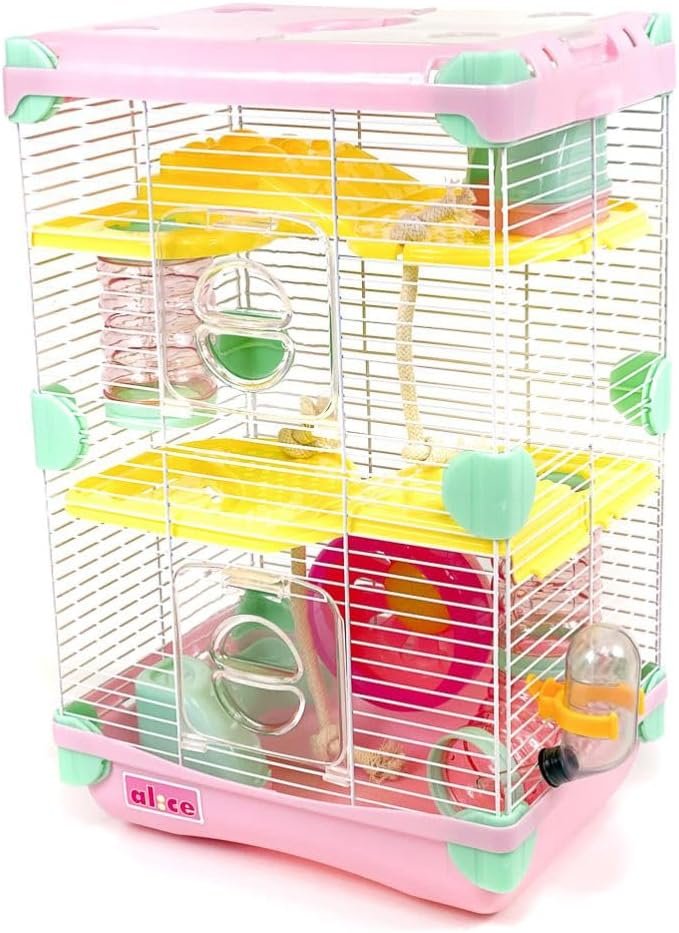 Gaiola para Hamster multifuncional, dois andares