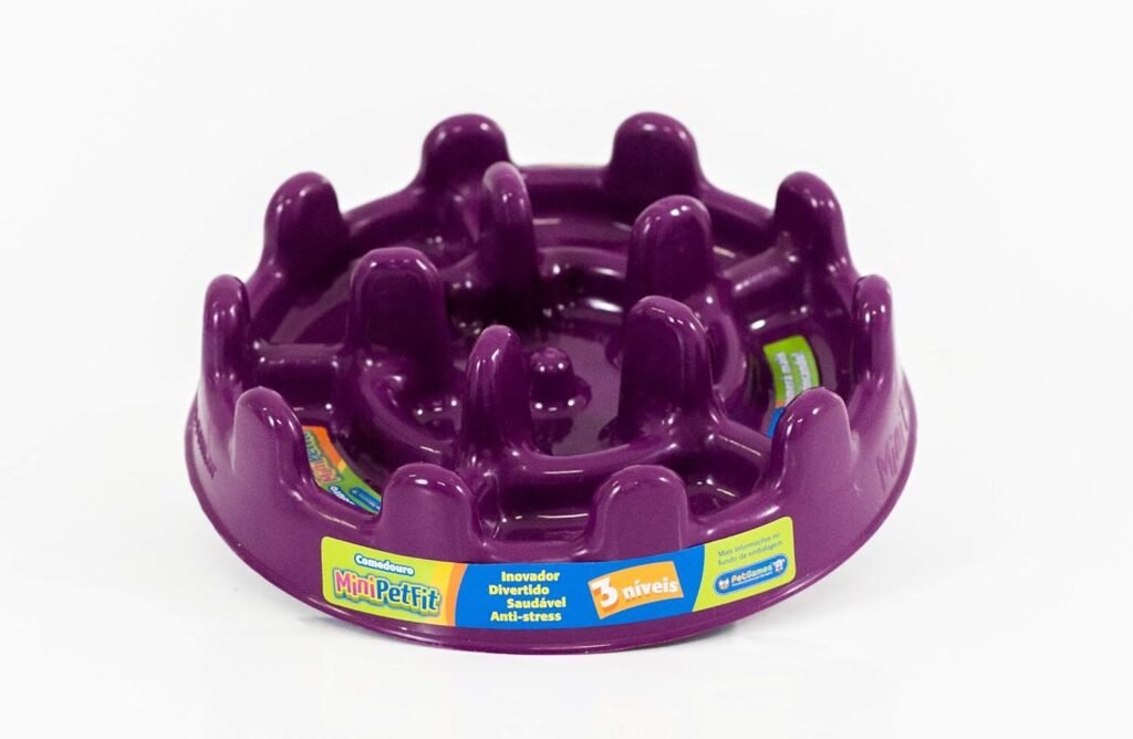 Pet Games Comedouro Lento Funcional Mini Para Pets
