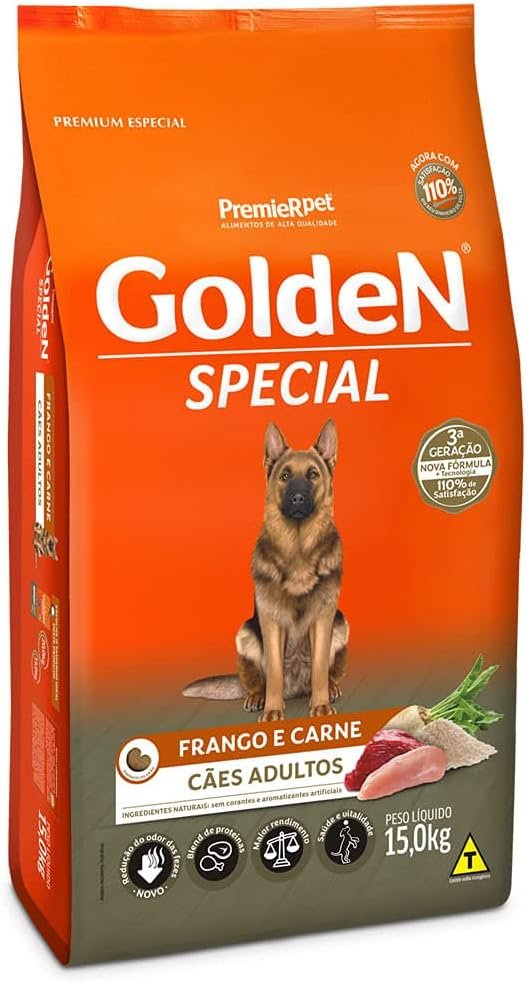 Premier Pet Golden Special - Ração para Cães Adultos