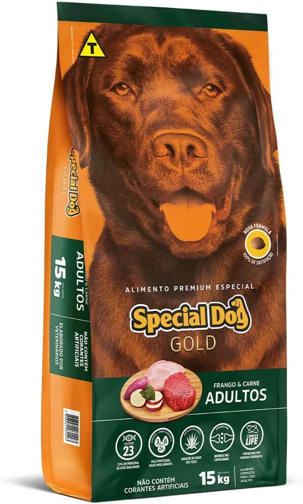 Ração Special Dog Gold 15Kg