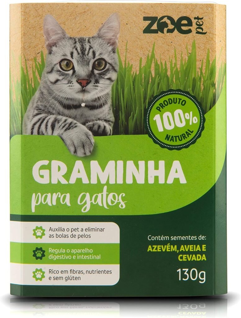 ZoePet Graminha Para Gatos