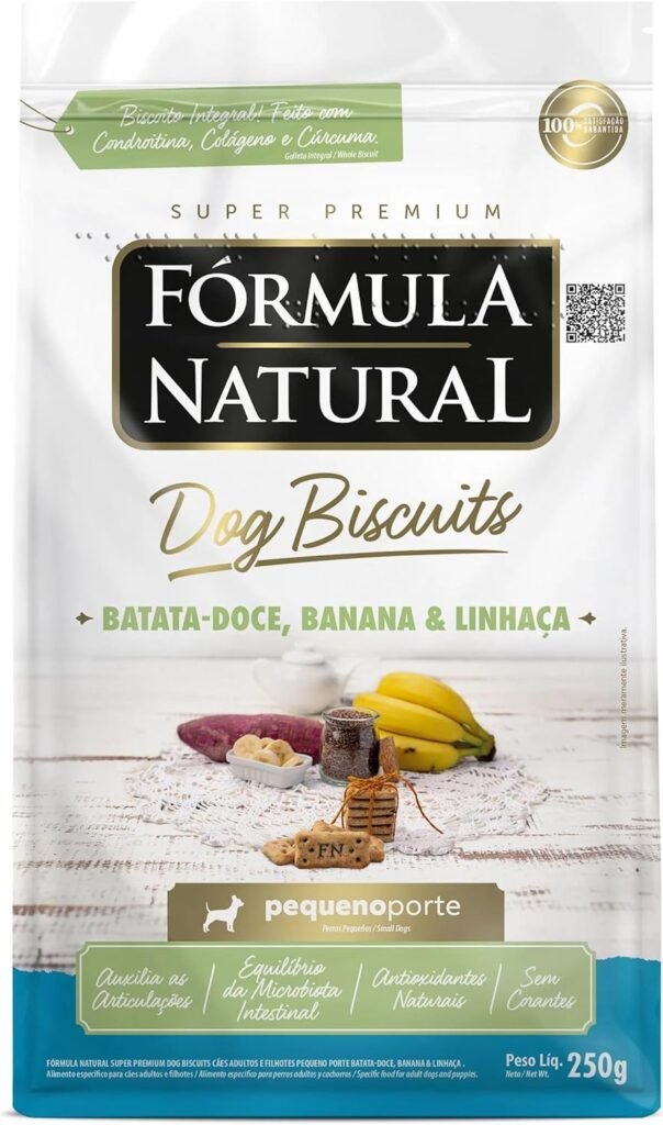 Fórmula Natural Biscoitos Dog Biscuits Para Cães De Adultos De Mini E Pequeno Porte Sabor Batata Doce