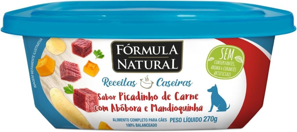 Fórmula Natural Ração Úmida Para Cães Sabor Picadinho De Carne