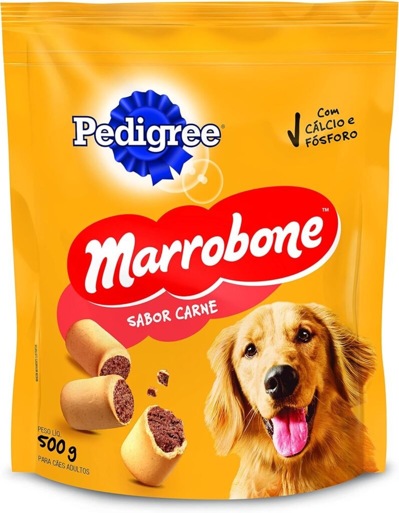 PEDIGREE Biscoito Para Cachorros Pedigree Marrobone Carne Adultos 