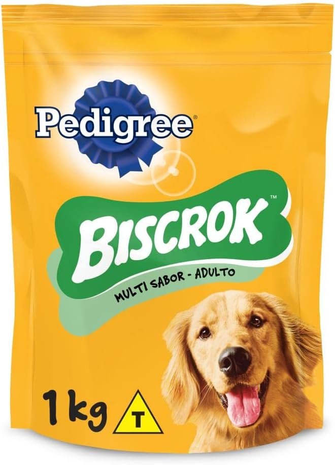 PEDIGREE Biscoito Pedigree Biscrok Para Cães Adultos Multi