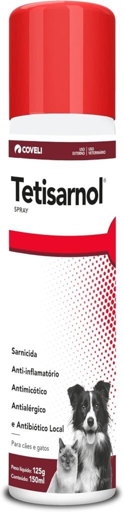 Tetisarnol Spray Tetisarnol para Cães