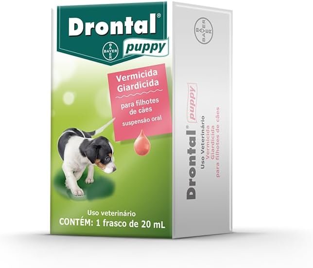 Vermífugo Bayer Drontal Puppy para Cães filhotes