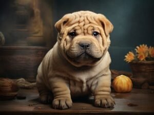 dog Shar Pei