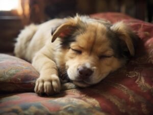 cachorro dormindo