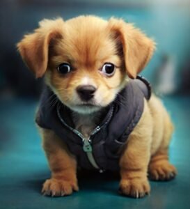 cachorro no veterinário