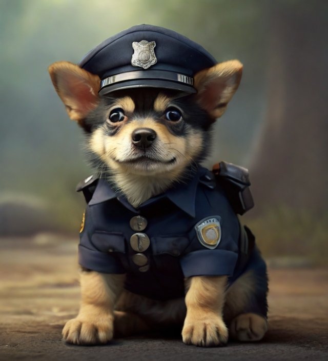 cachorro policial