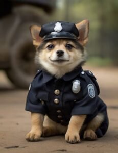 cachorro policial