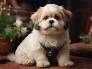 dog Lhasa Apso