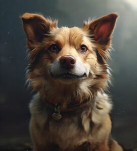 cachorro com dermatite