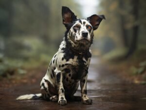 cachorro com manchas pretas na pele