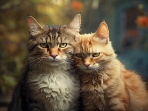 dois gatos juntos