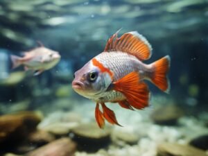 peixe em um aquario