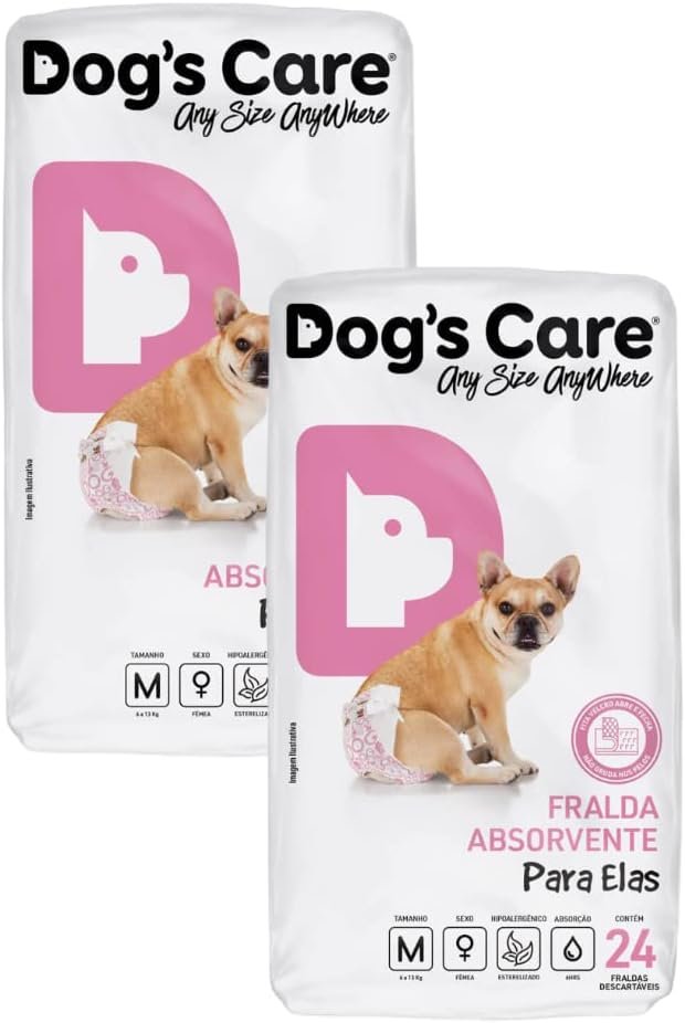 DOG'S CARE - Fralda para Cães Fêmea
