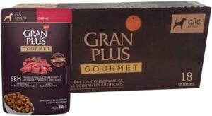 GRAN PLUS Gourmet Sachê Cão Adulto Carne