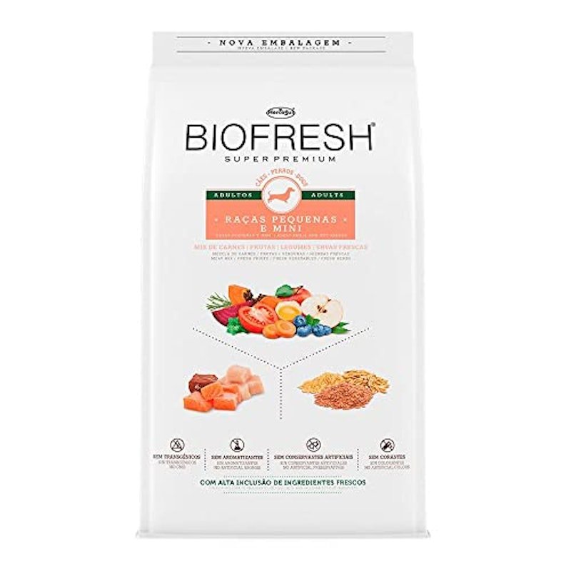 BIOFRESHBiofresh Meat Mix Food para cães adultos mini e pequenos