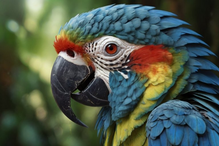 Pionus de cabeça azul (Pionus menstruus)