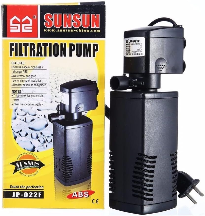 Filtro Interno com Bomba Sunsun Jp-022F 600L e H 220V para Aquarios Sunsun Para Peixes